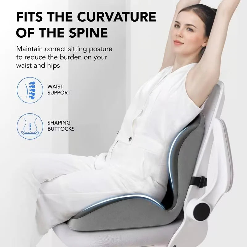 Cojín Ortopédico De Soporte Postural Y Coxis