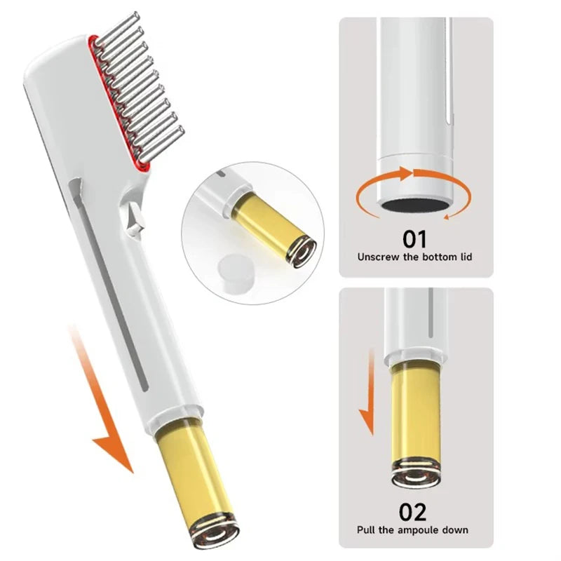 Peine Láser Rojo LED — Terapia De Luz Roja Anticaída
