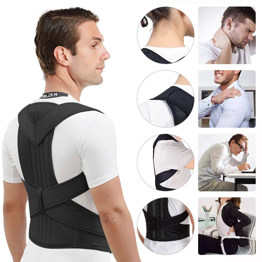 Chaleco Corrector De Postura Ajustable