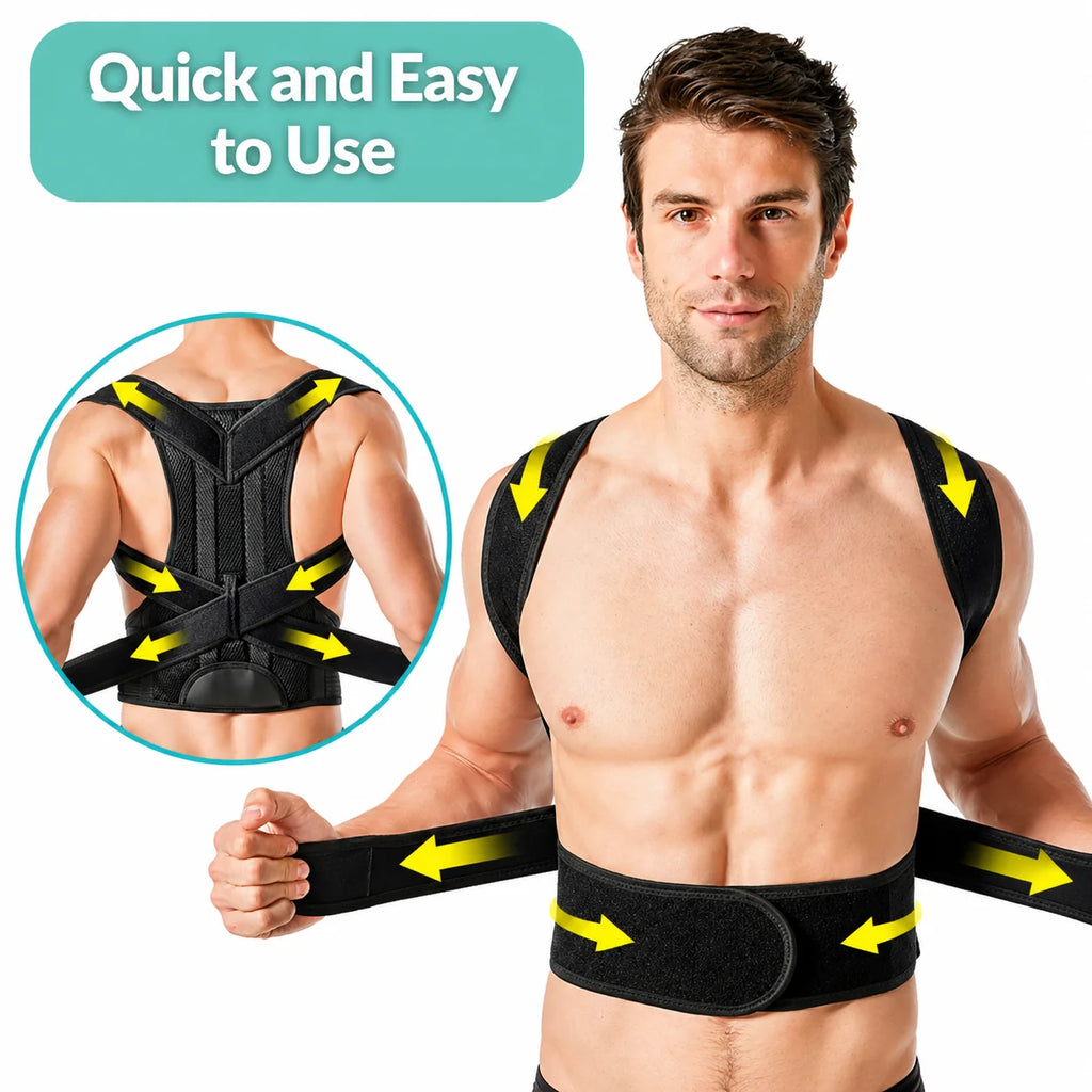Chaleco Corrector De Postura Ajustable